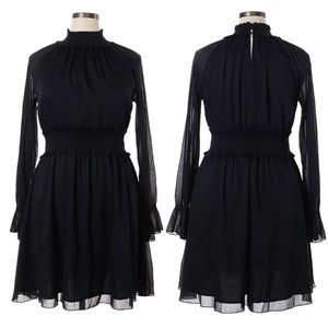 Chelsea28 Navy Long Sleeved Dress | XL